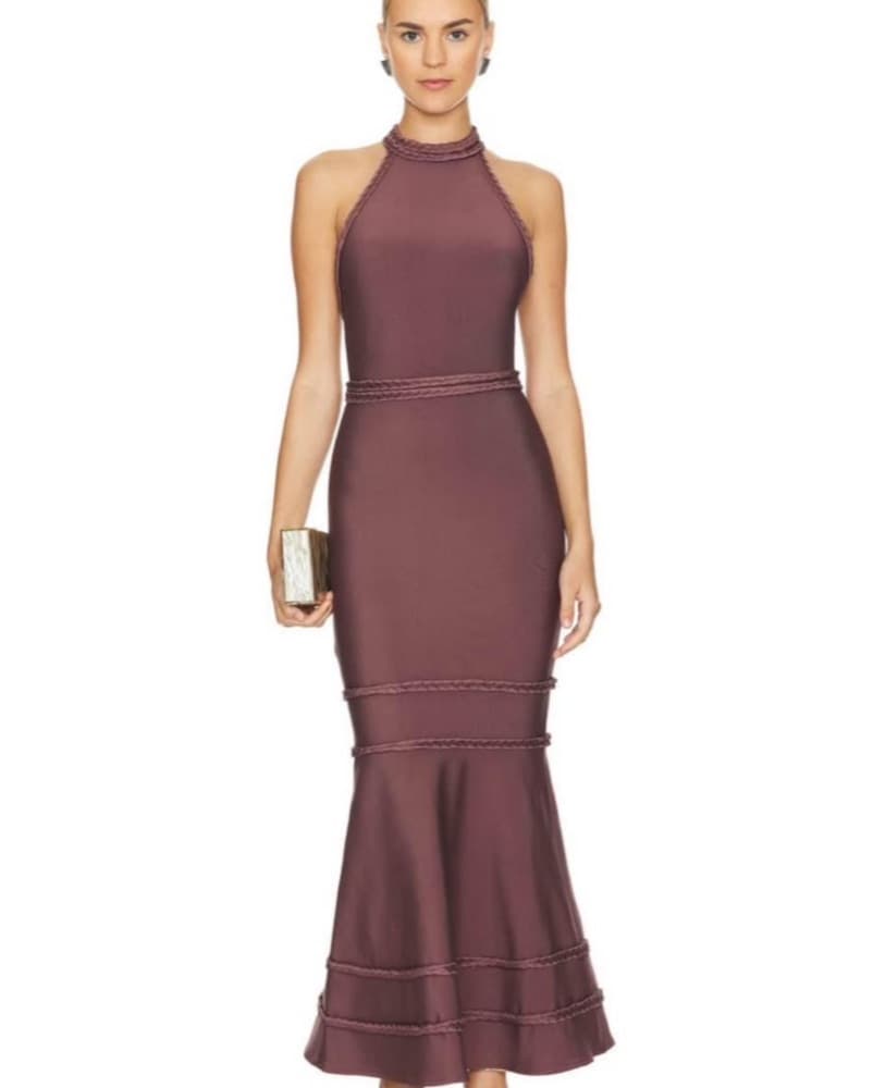 Renewal Dress in Chocolate - Image 1