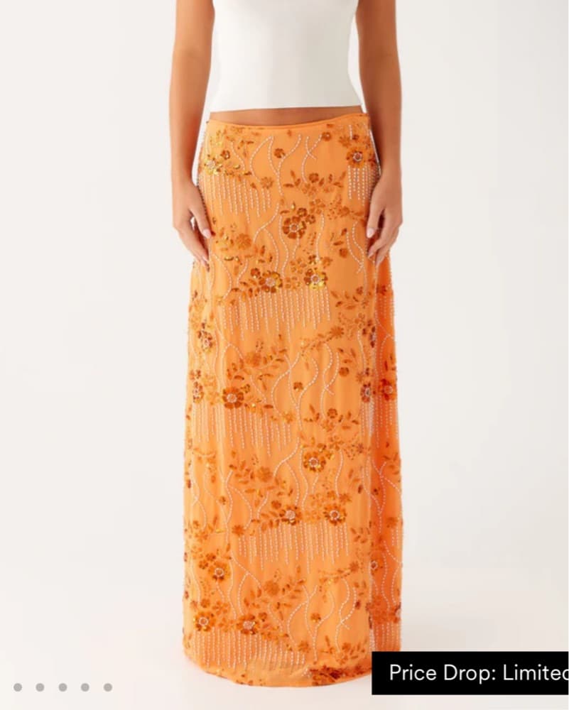Peppermayo - Maxi Skirt - Orange  - Image 1
