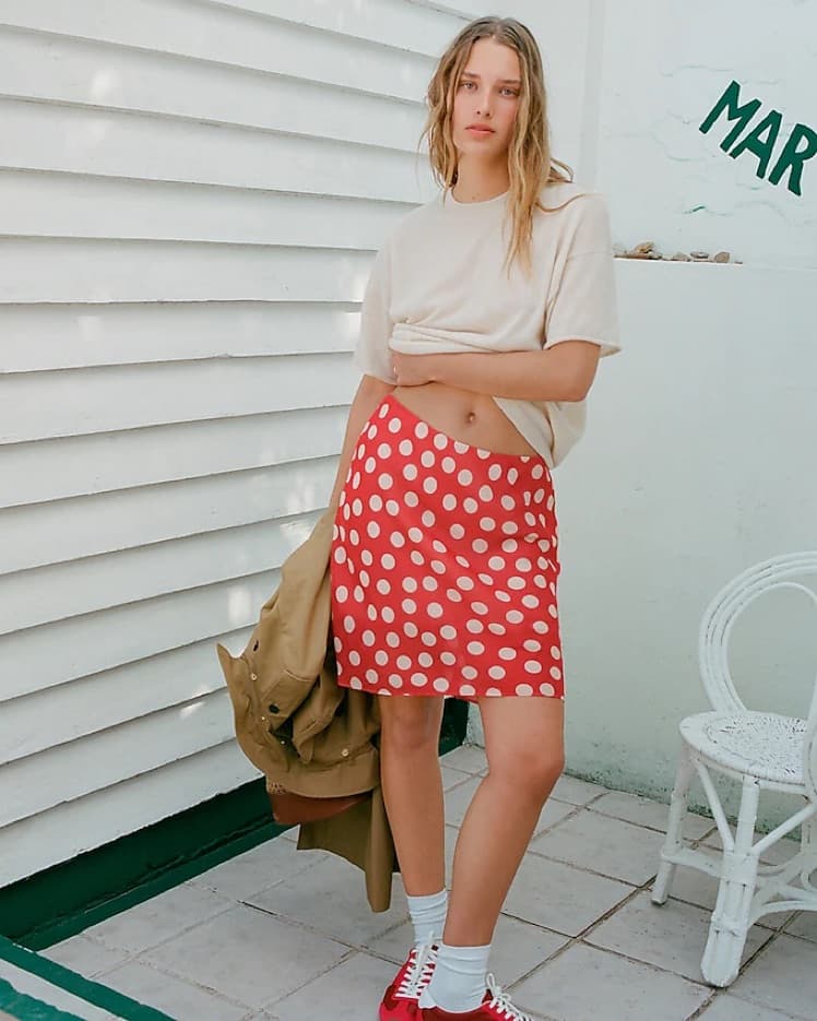 Jcrew Gwen Layered Slip Skirt - Image 2