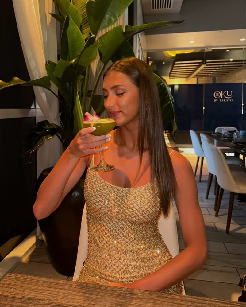 Oh Polly Drop A Glint Gold Mini Dress - Image 2