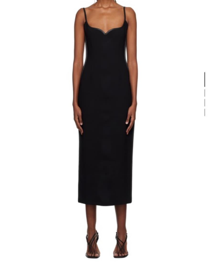 Black Heart Maxi Dress - Image 1