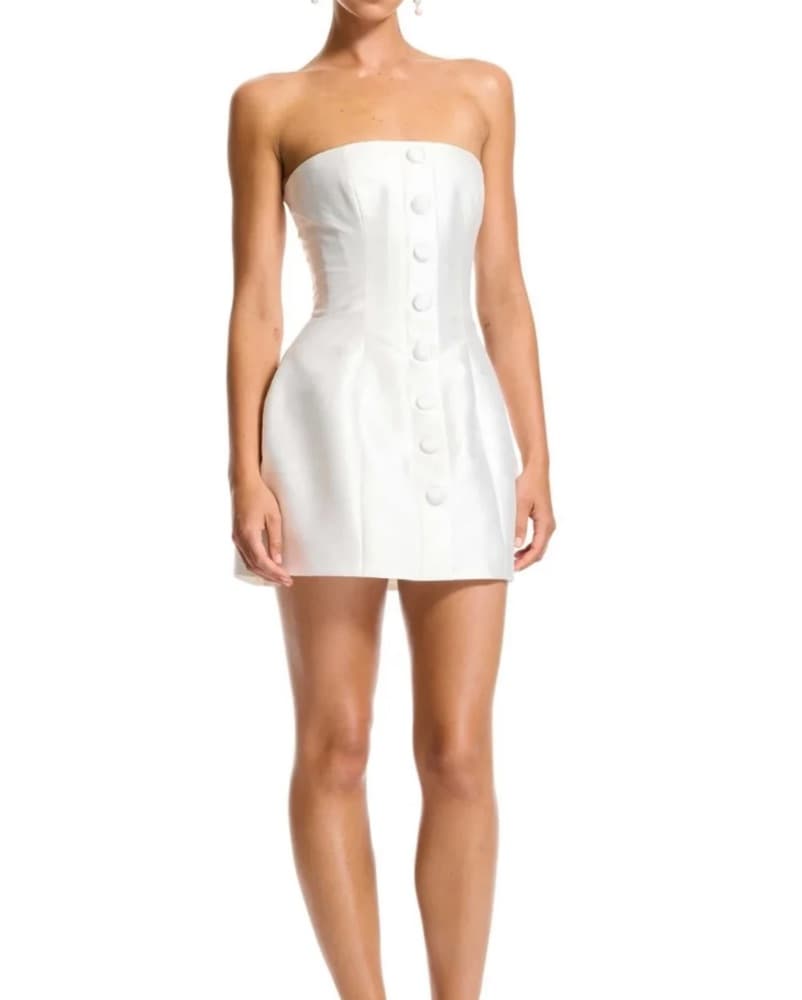 Kyha Edie Bridal Mini Dress - Image 2