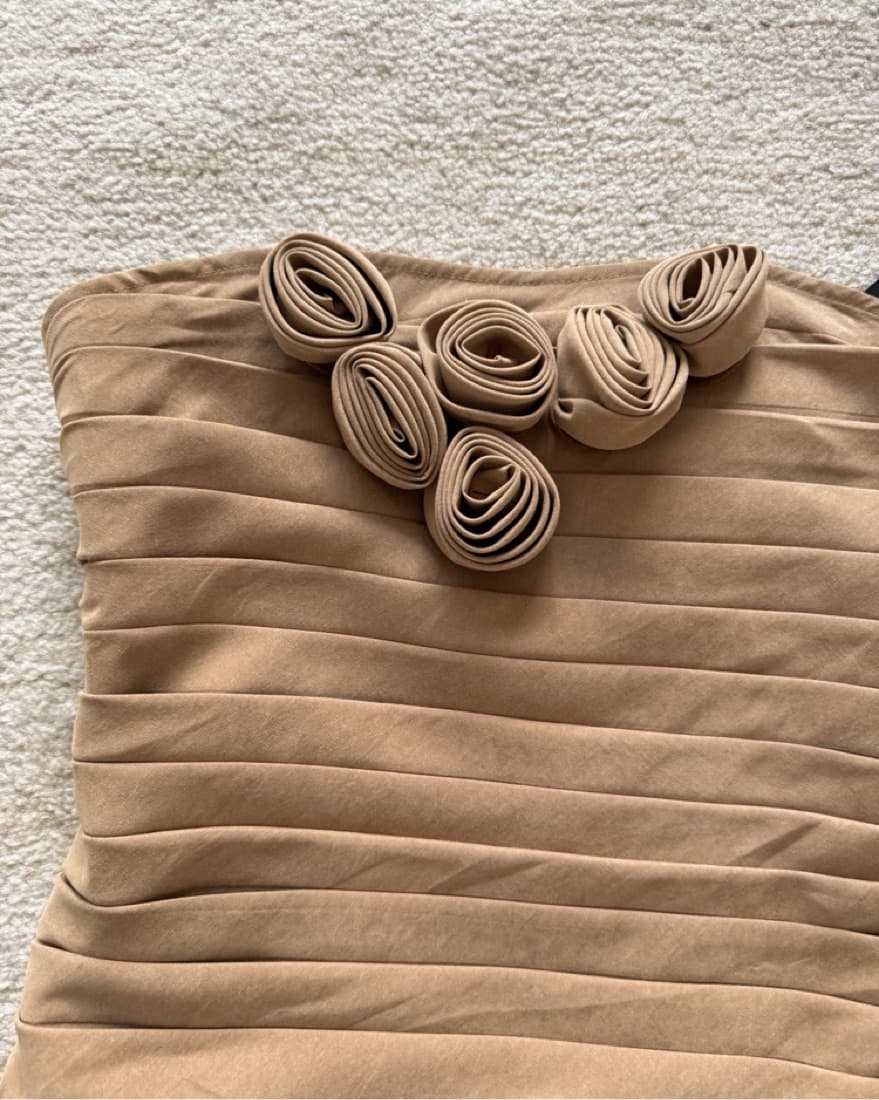 Tan Corset Top - Image 2