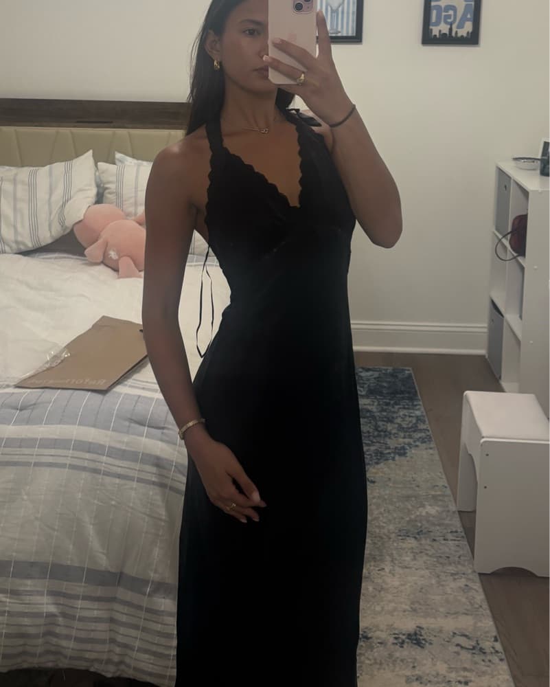 Reformation Nora Silk Dress - Image 3