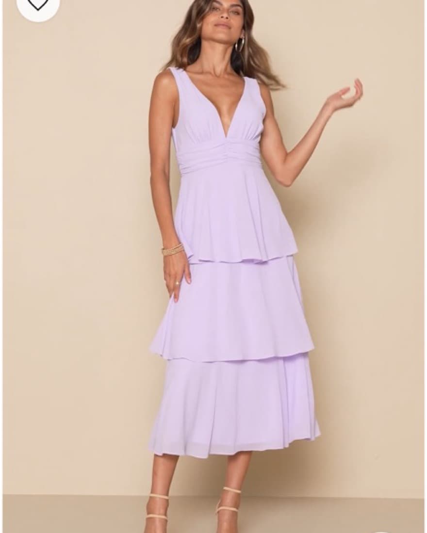  Celebration Time Lavender Sleeveless Ti - Image 2