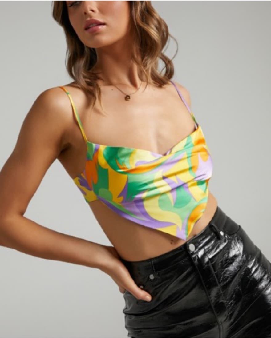 Danielle Bernstein Scarf Top  - Image 1