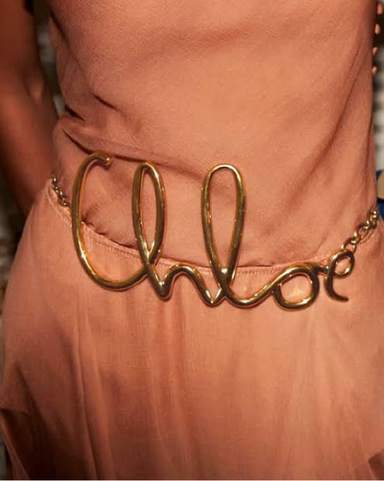 Chloe Gold Chain Belt  - Image 5