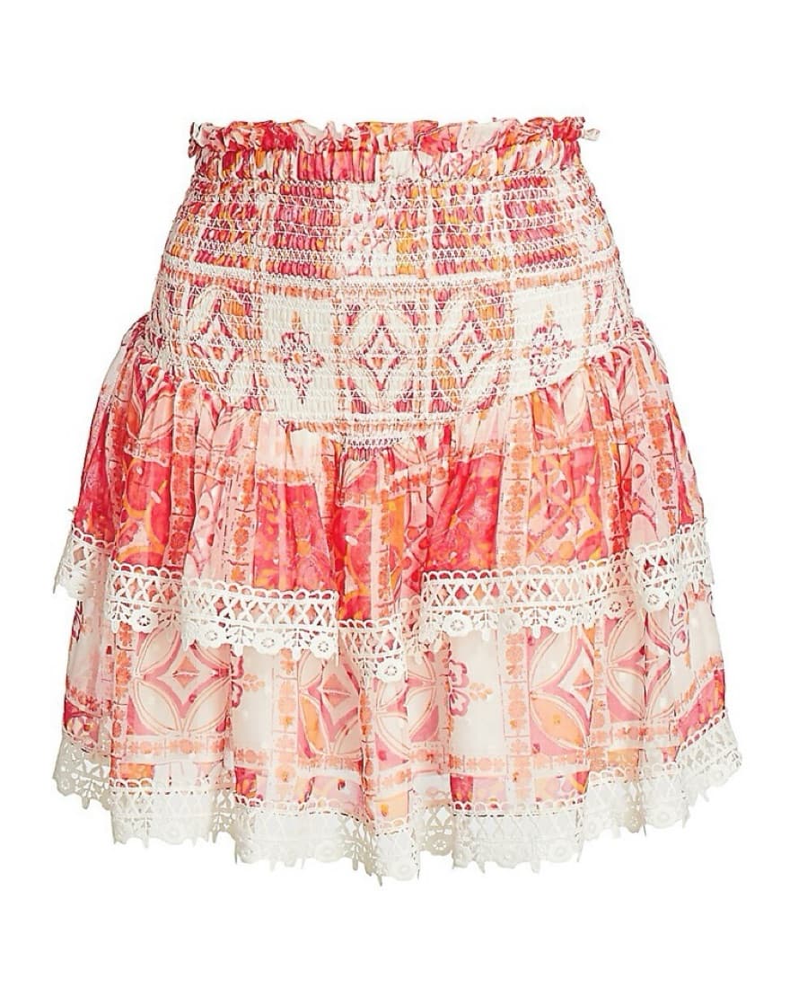 Hemant & Nandita Costal Ruffle Skirt - Image 1