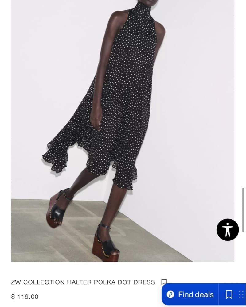 Zara Polka Dot Midi/maxi Dress - Image 2