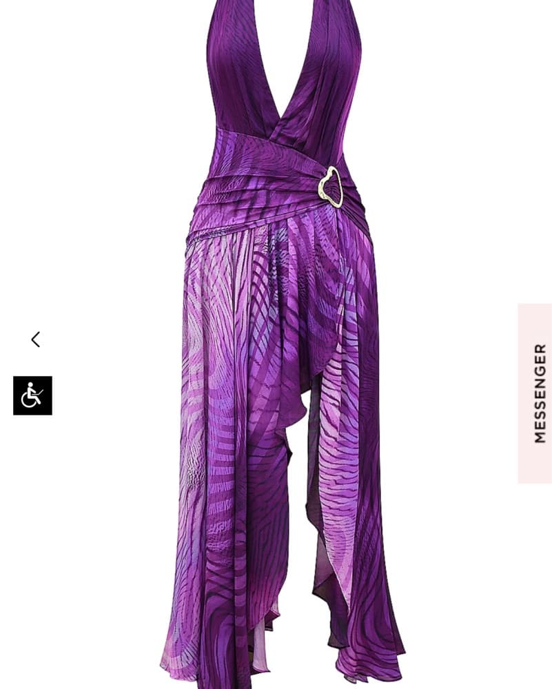House Of CB - Olessia Plunge Halter - Image 4