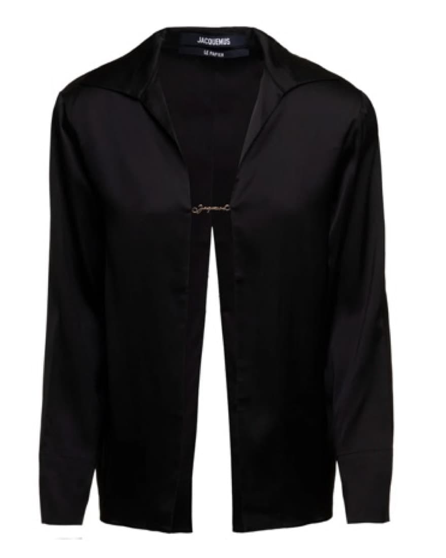 Jacquemus Le Papier Blouse Black - Image 1