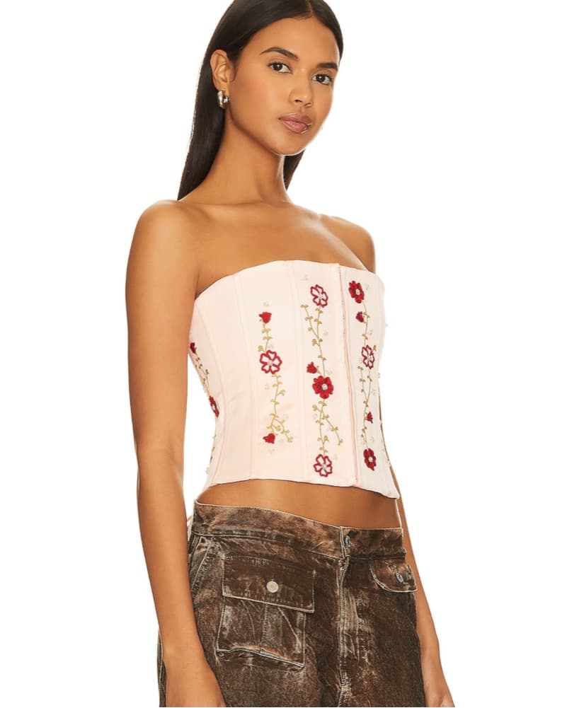Guizio Meadows Corset in Ballet Slipper - Image 3
