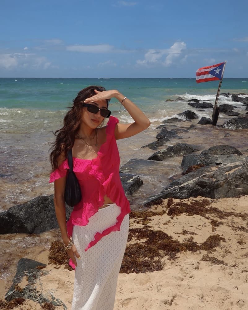 Ruffle Pink Top - Image 3