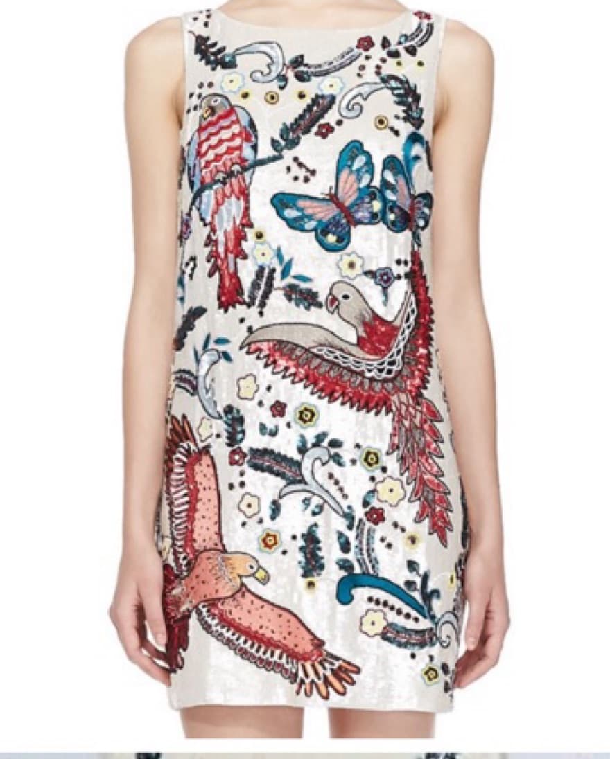 Alice and Olivia Sequin Dress - Image 1