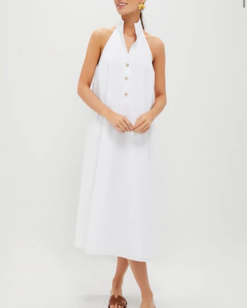 Tuckernuck White Backless Dress - Image 1