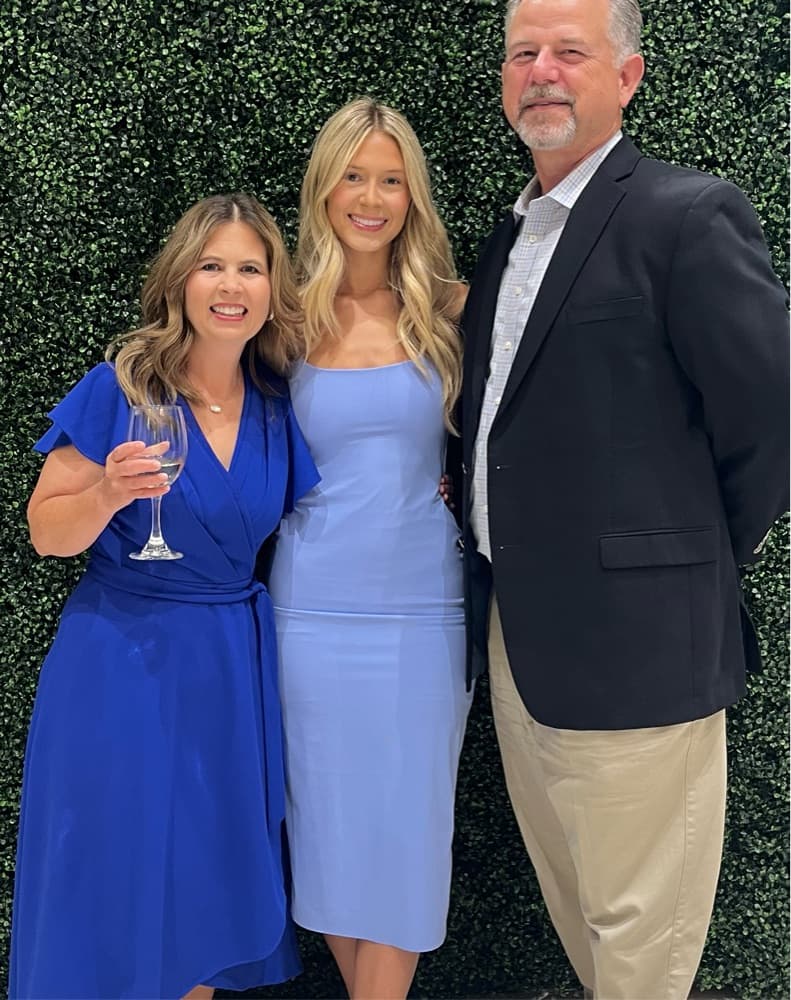 Blue Midi Dress - Image 3