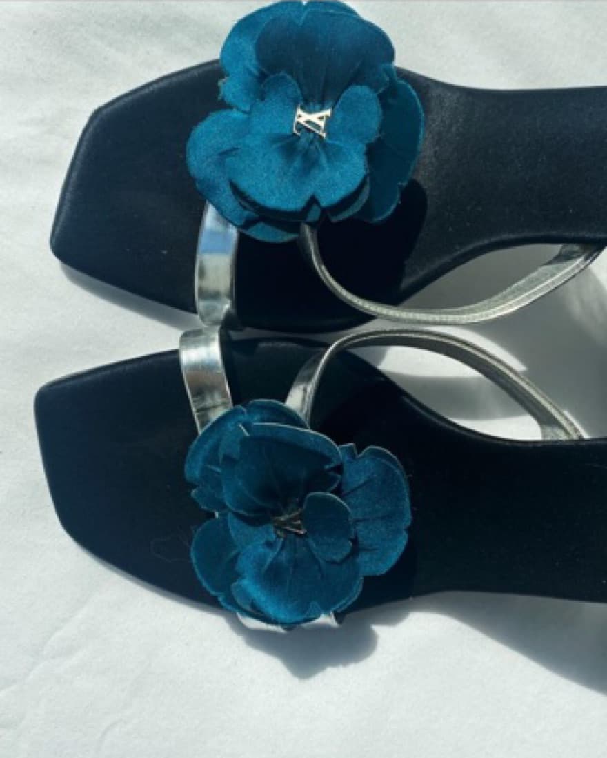 Vintage Louis Vuitton Heeled Sandals - Image 3