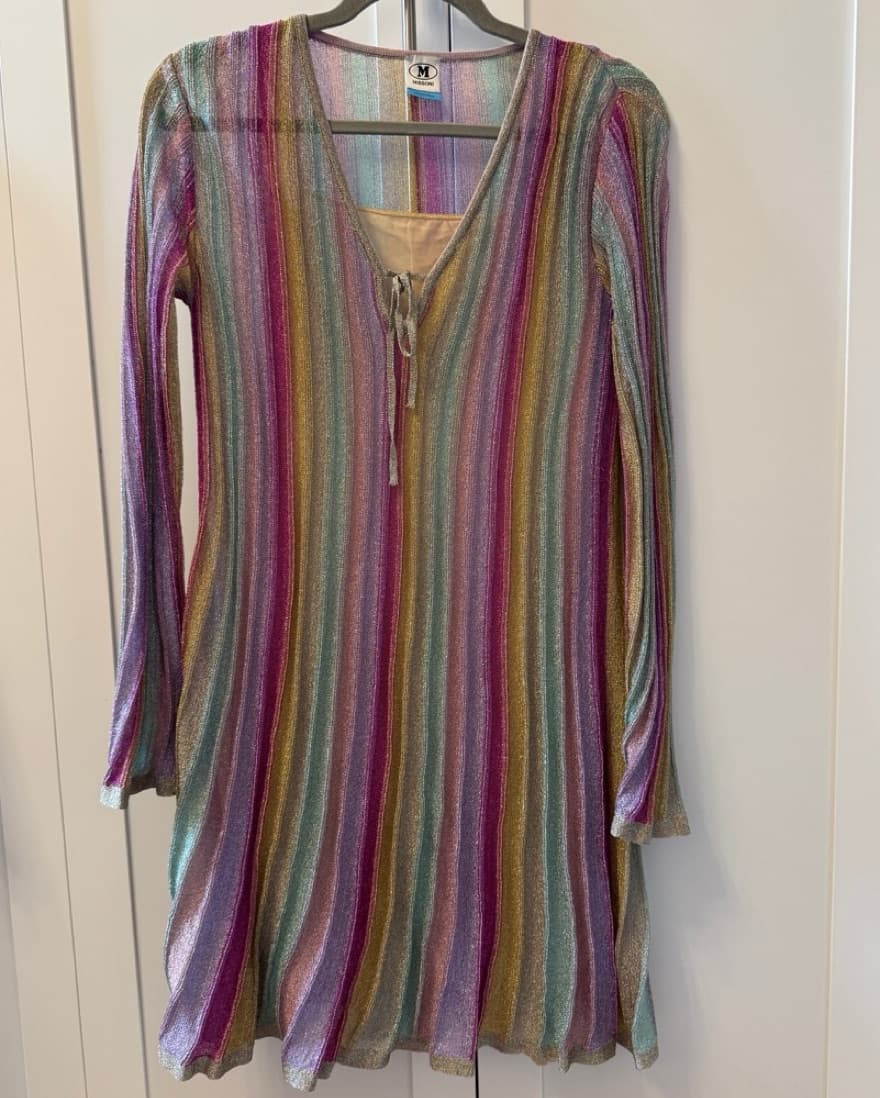 M missoni Metallic Dress - Image 3