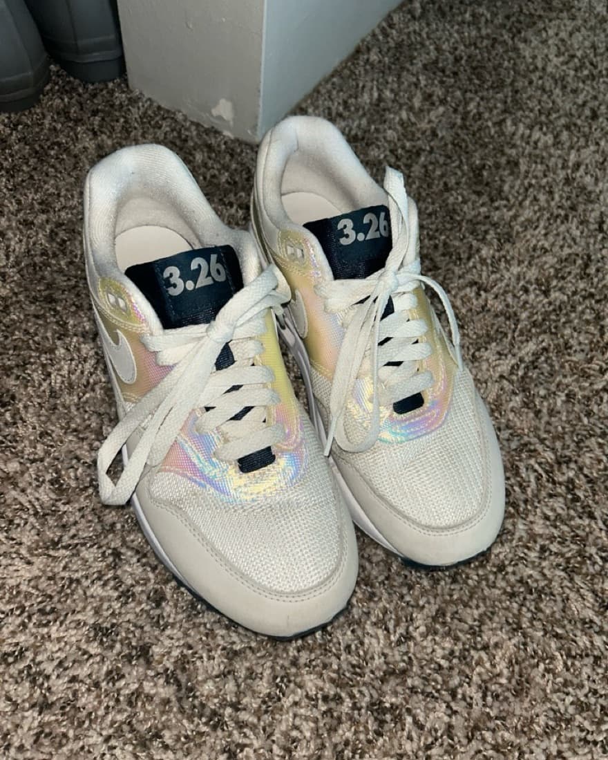 Iridescent Nike Air Max Sneakers - Image 2