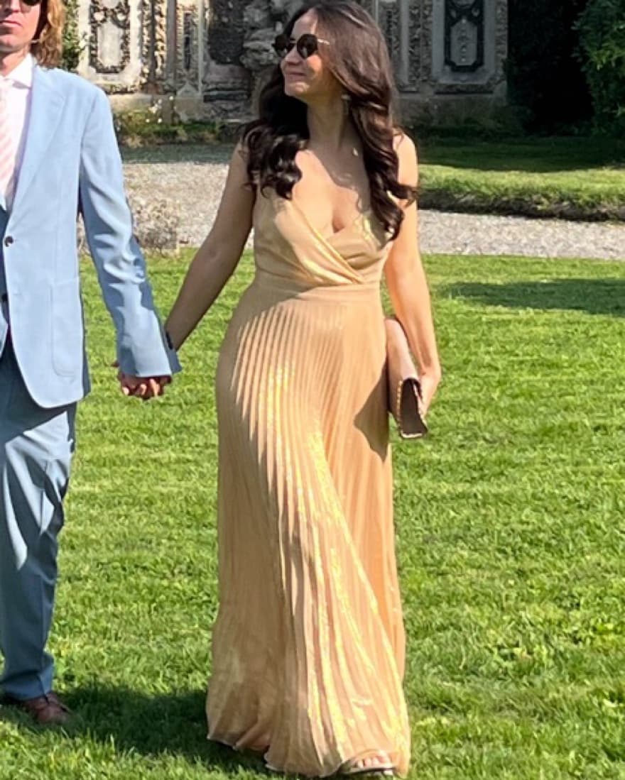 Gold Dress Formal  - Image 2
