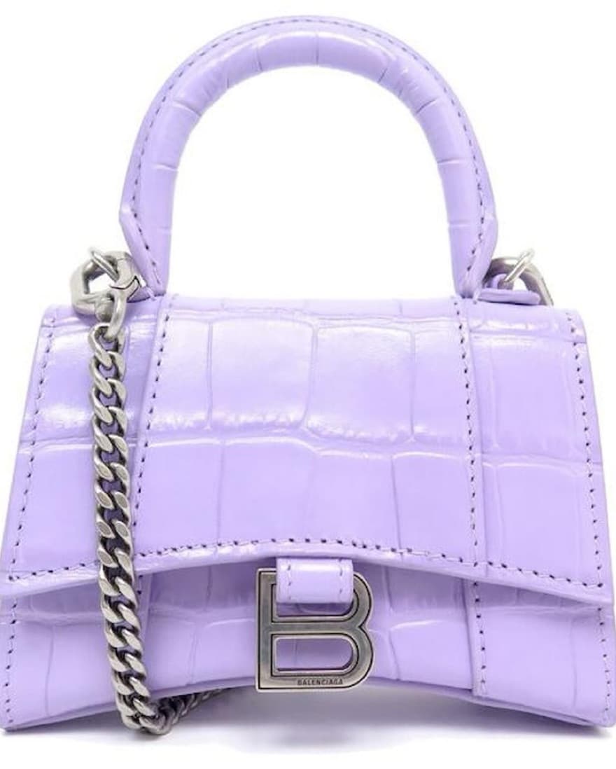Hourglass Mini Handbag Croc - Image 2