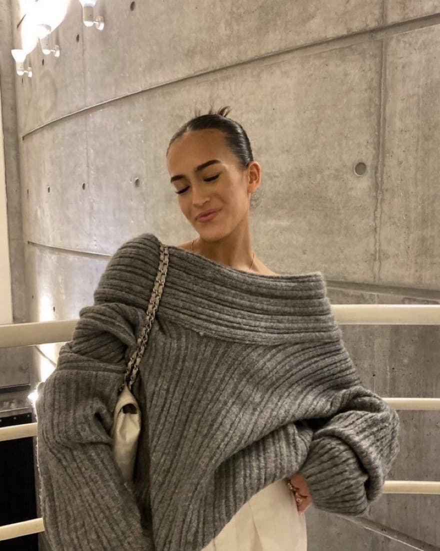 Source Unknown High Roll Knit Sweater - Image 2