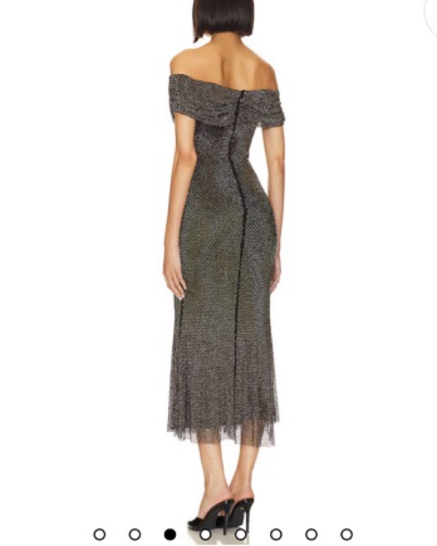 Self portrait- dimante midi dress  - Image 2