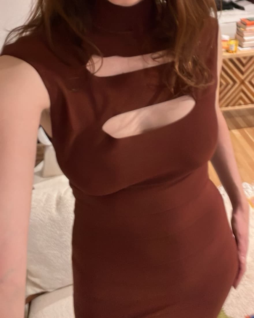 Herve Leger Classic Bandage Dress  - Image 2