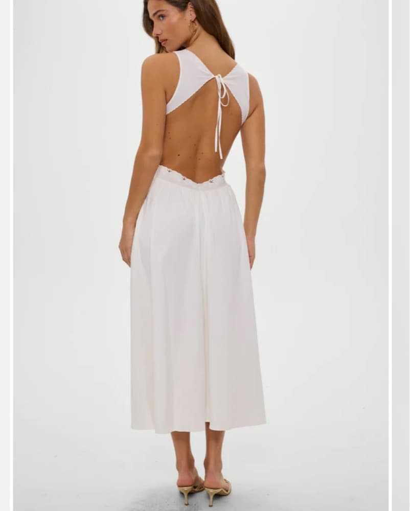 Frankies Bikinis Soleil Backless Dress - Image 3