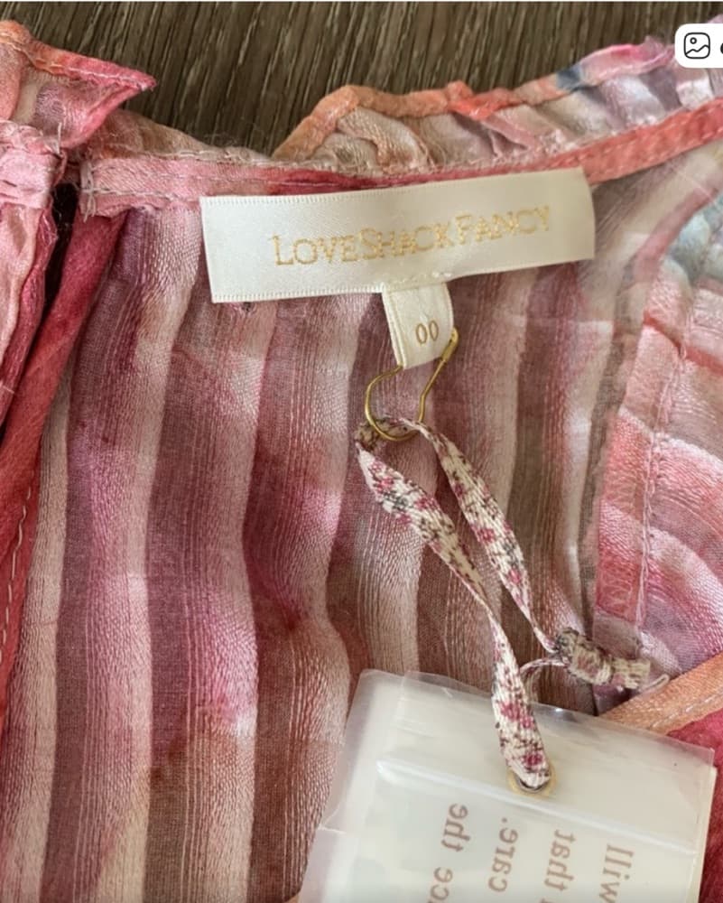 Loveshackfancy Mini Silk Multi Dress  - Image 4