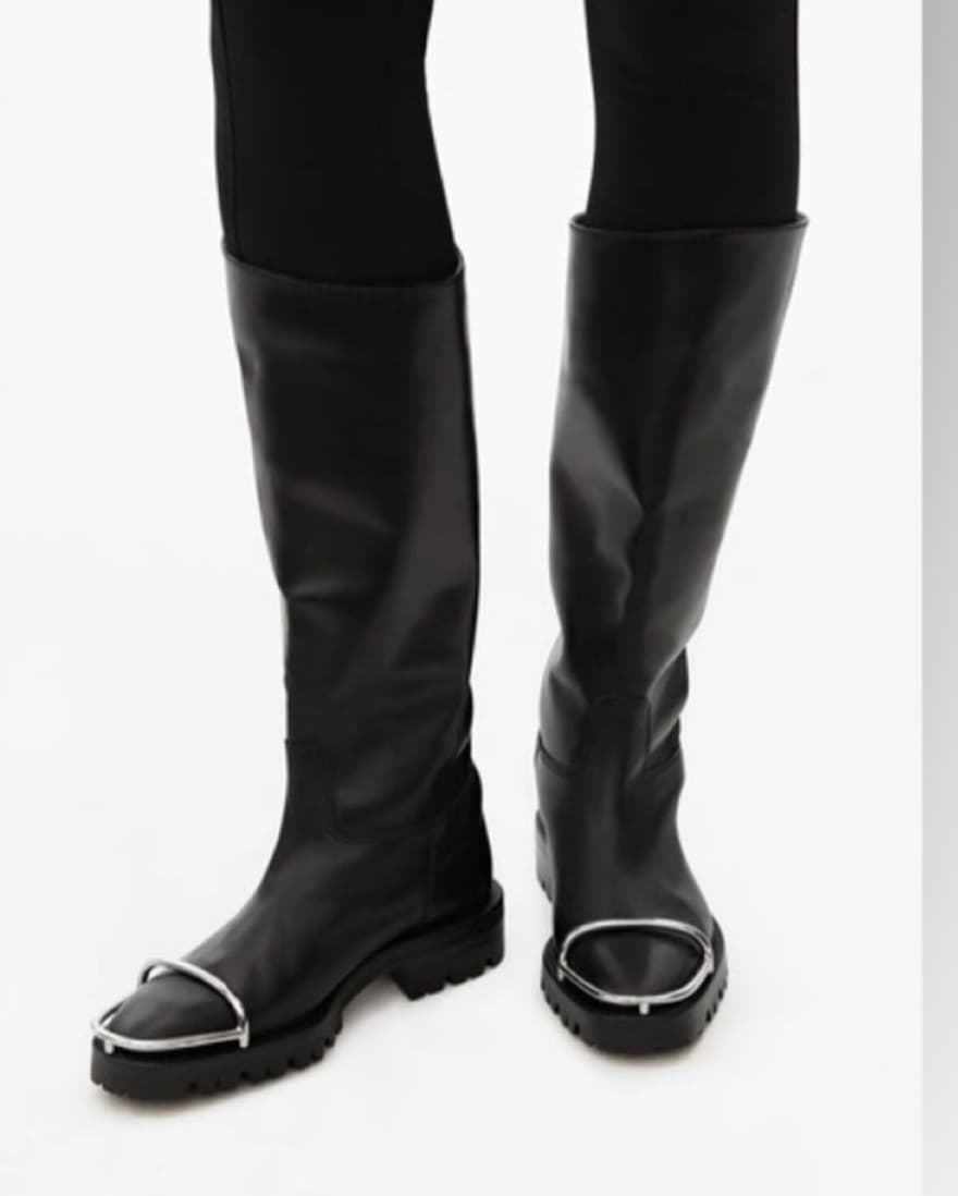 Alexander Wang Black Riding Boots - Image 5