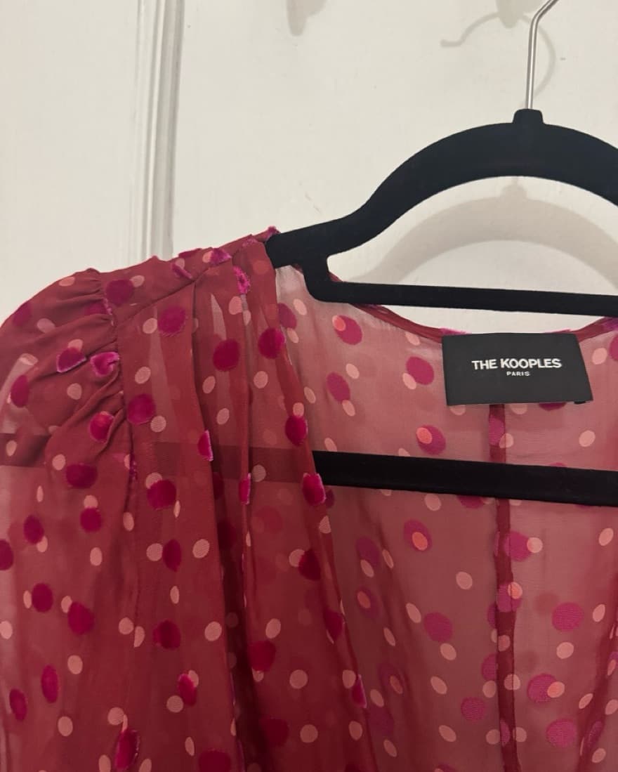 The Kooples Polka Dot Blouse - Image 4