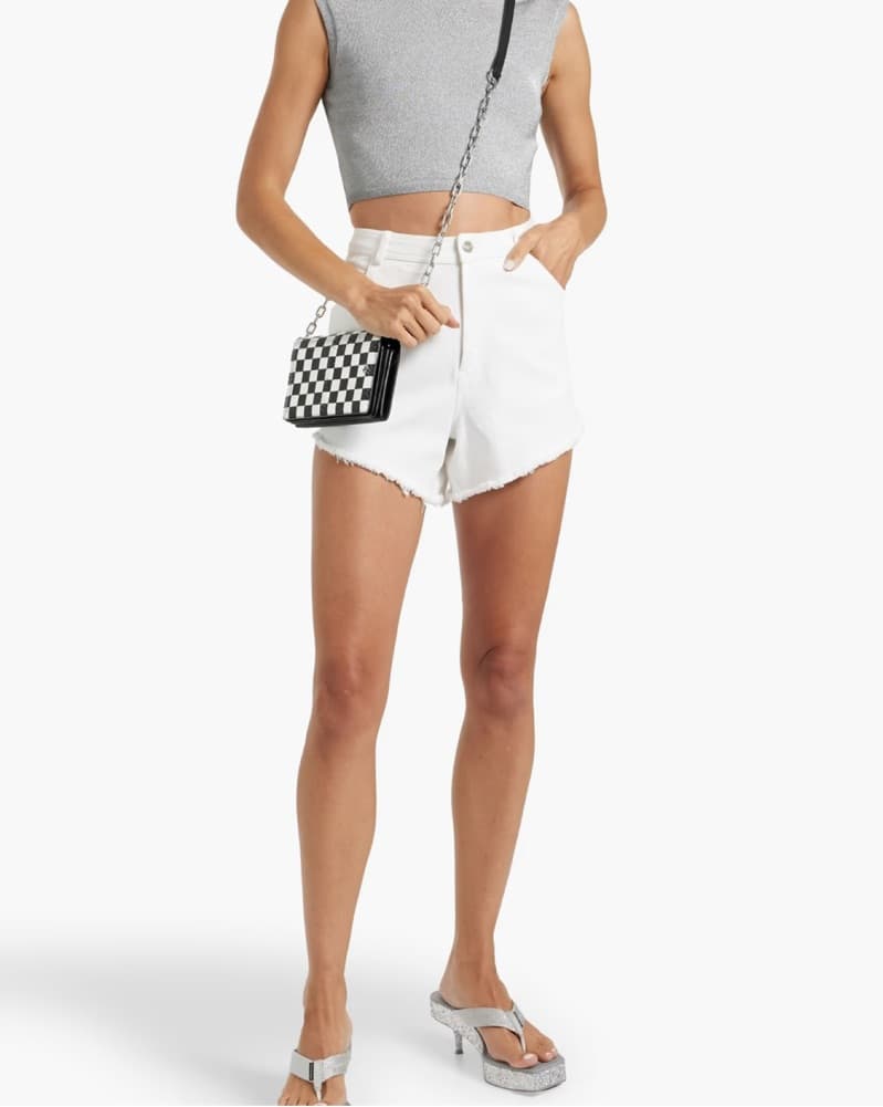Alexander Wang Shimmer Crop Top - Image 3