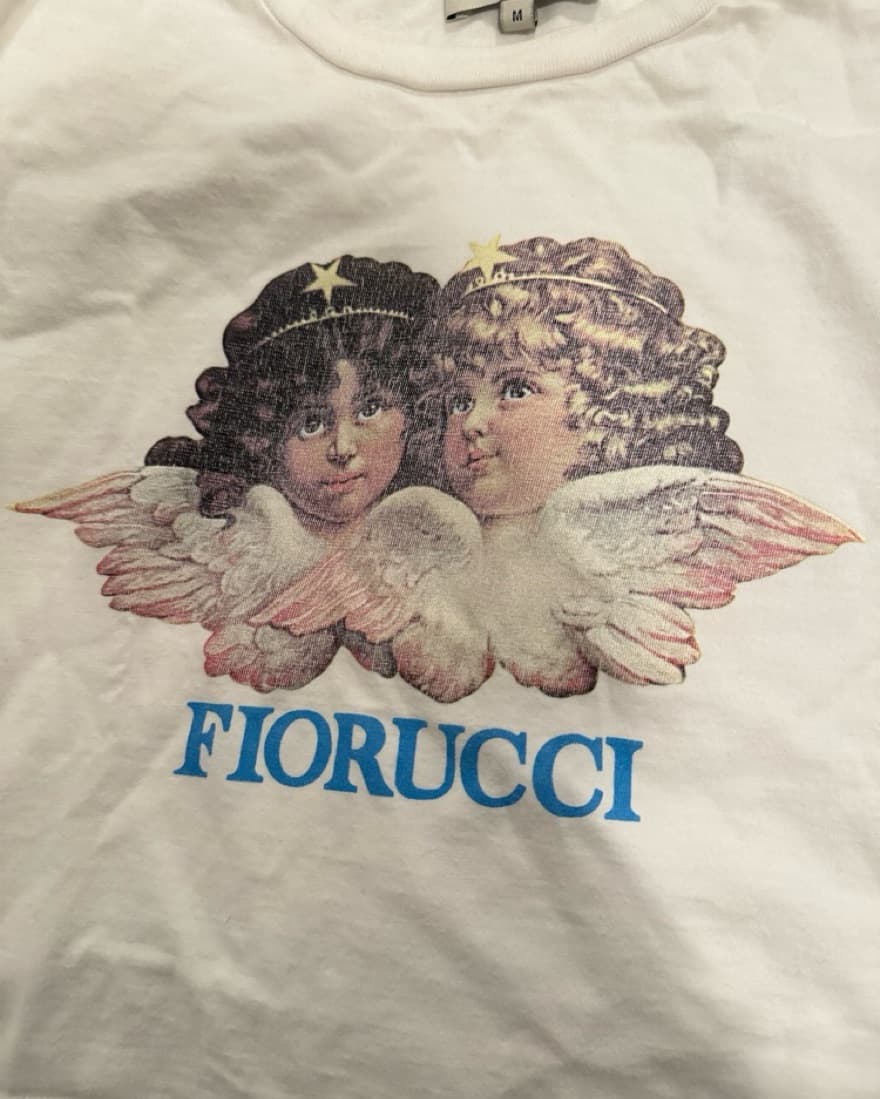 Fiorucci White Crop Top - Image 3