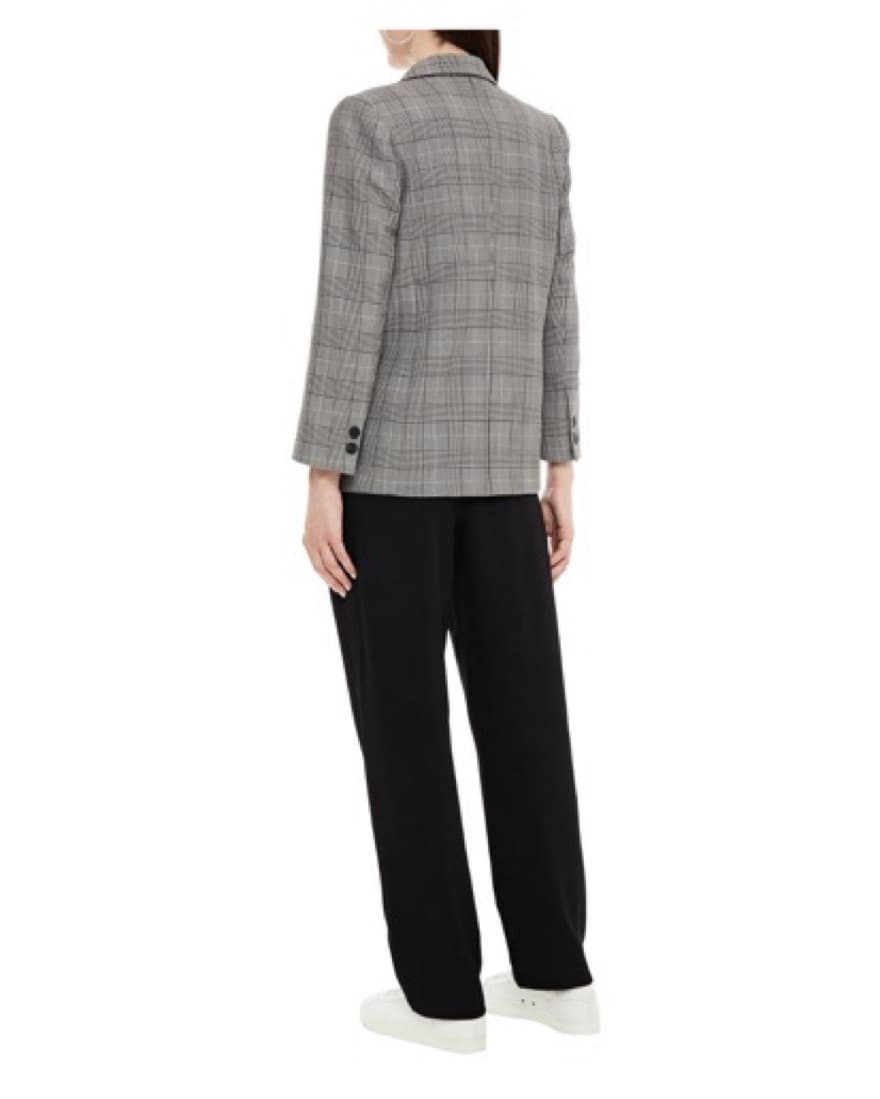 Ganni Plaid Blazer Jacket - Image 2
