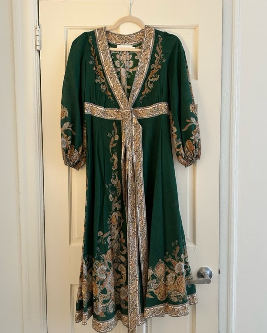 Green Paisley Zimmermann Dress - OP - Image 3