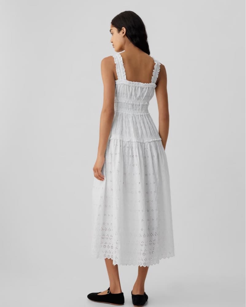 Gap X Doen Eyelet White Dress - Image 3