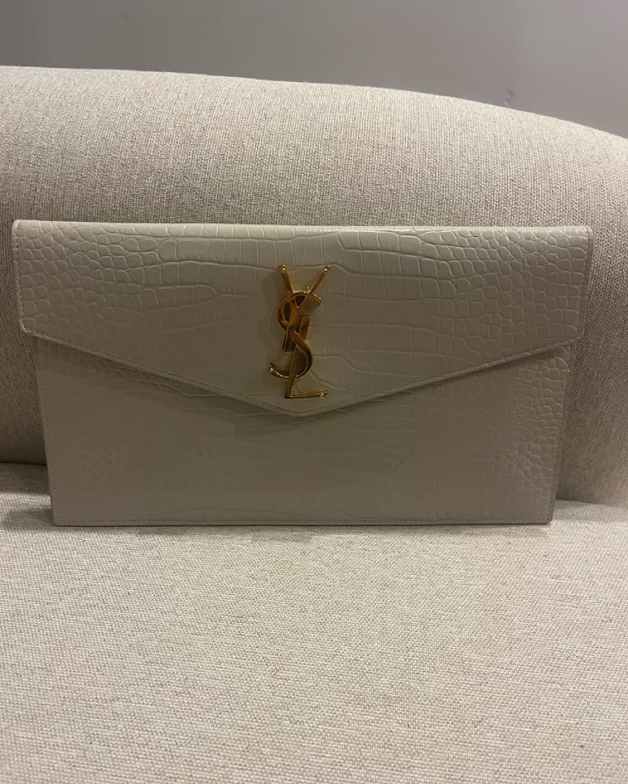 YSL White Clutch - Image 1