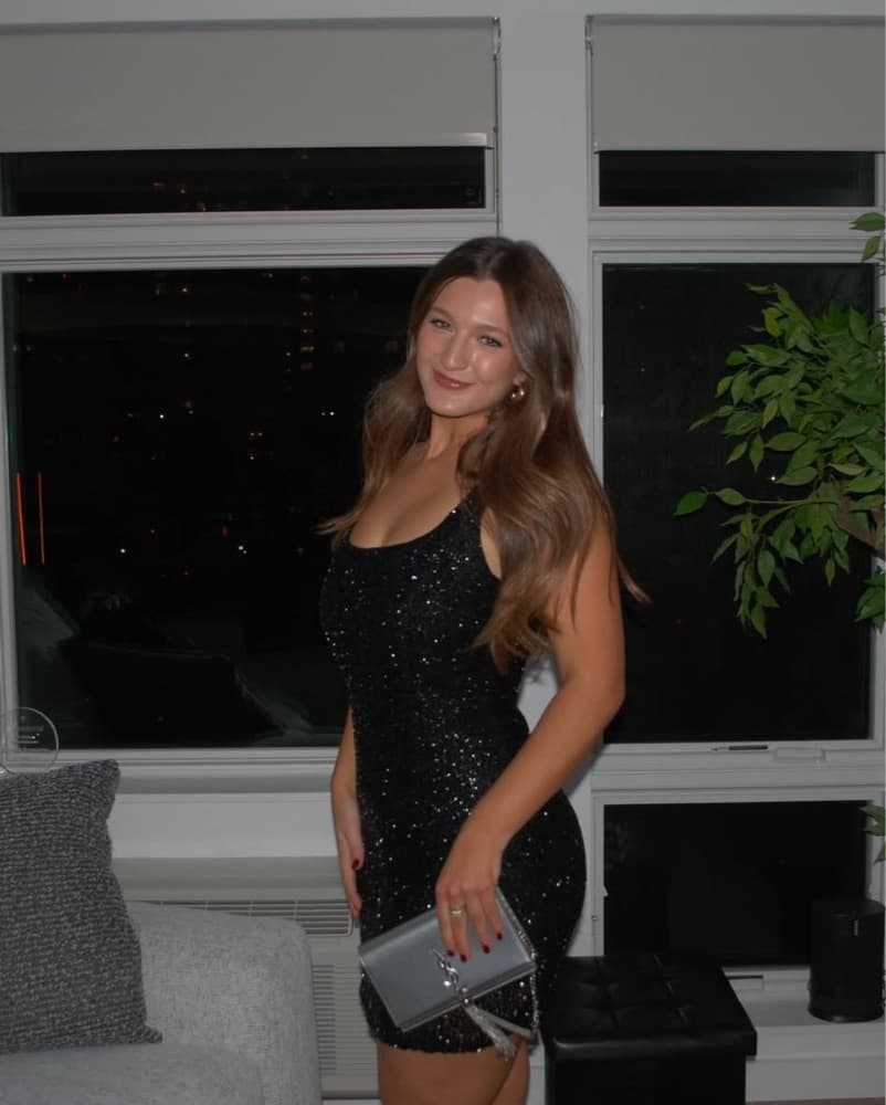 L'AGENCE - Inori Beaded Mini Dress - Image 1