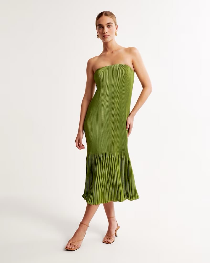 Green Midi Dress  - Image 1