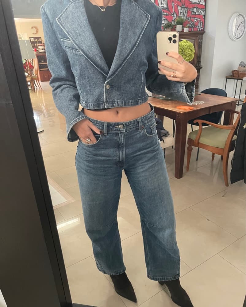 Denim Chic Set Jeans Ans Balzer Jacet  - Image 3