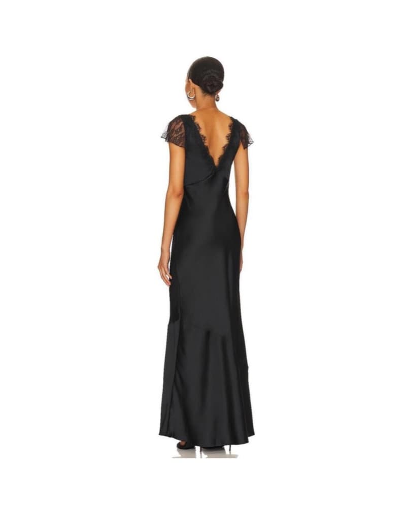 Black Lace Slip - Image 3