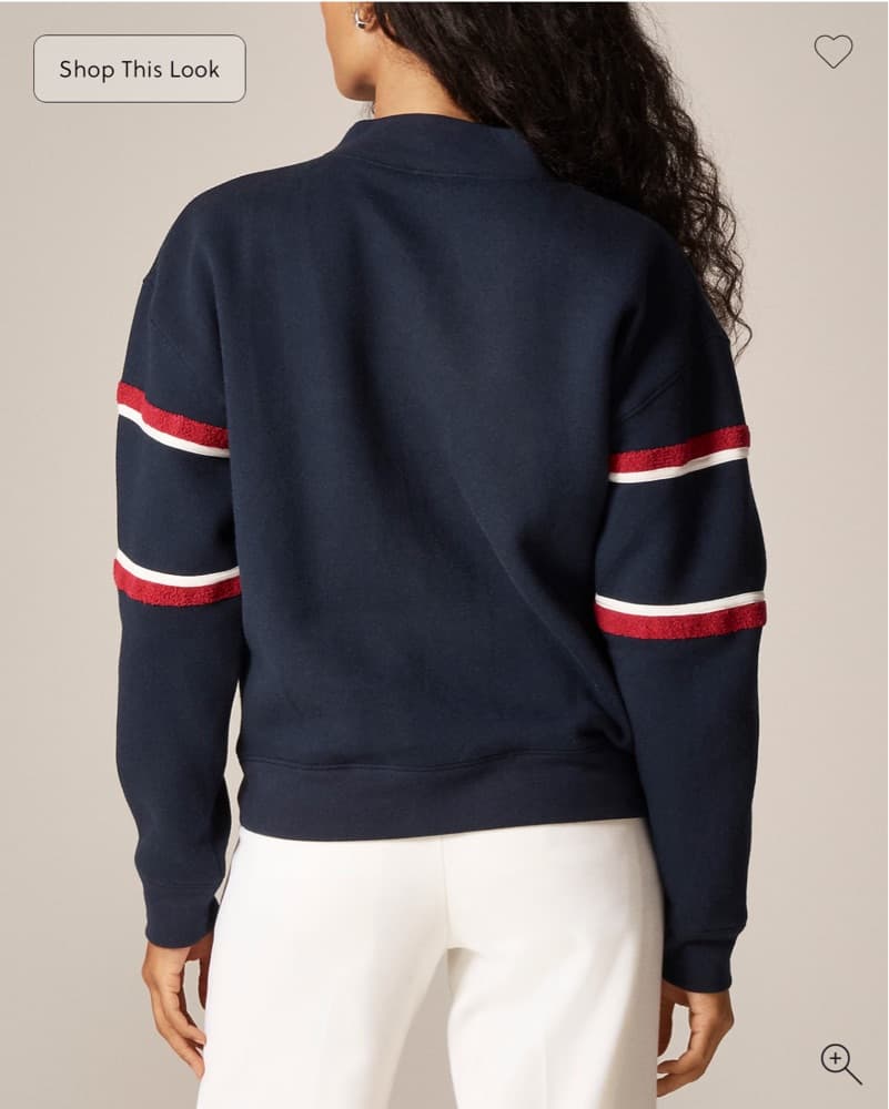 Heritage fleece "Ski" graphic sweatshirt - Image 3