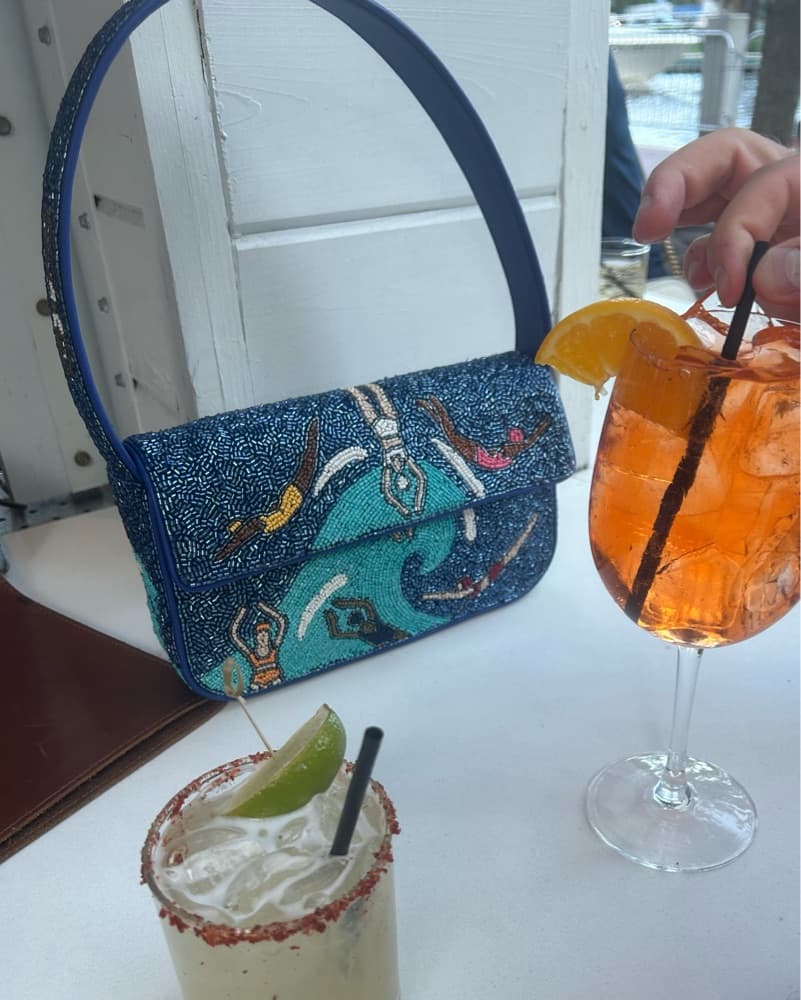 Staud Swimmers Beaded Bag - Image 2