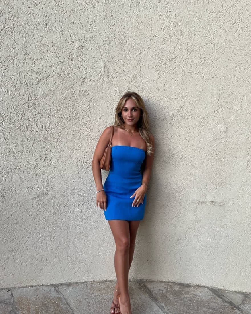 Meshki Strapless Dress - Image 1