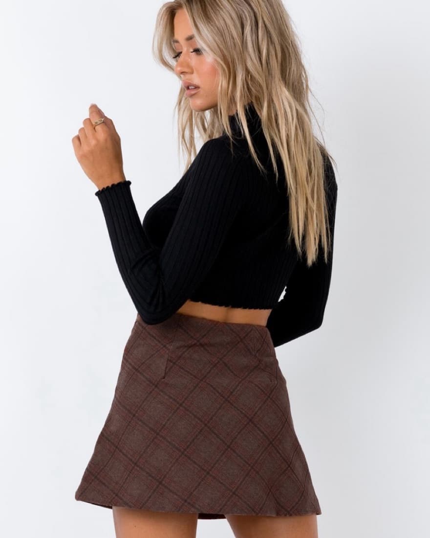 Princess Polly Plaid Mini Skirt  - Image 3