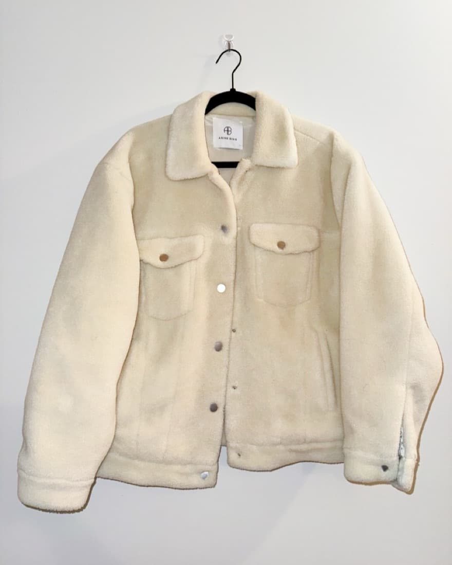 Anine Bing Faux Fur Jacket Shearling  - Image 2