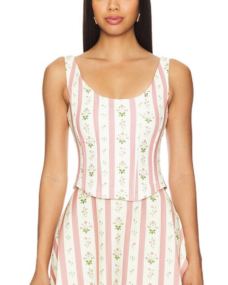 WeWoreWhat Floral Striped Set - Image 4