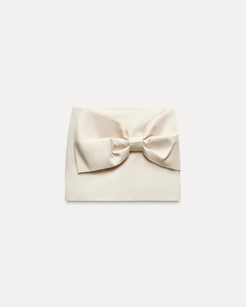 Bow Mini Skirt - Image 1