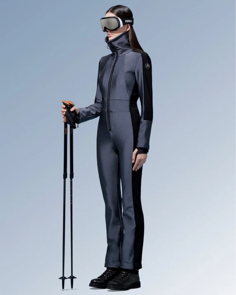 Fusalp Maria Ski Suit In Grey - Image 3